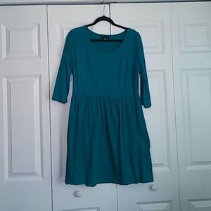 Teal Dress
